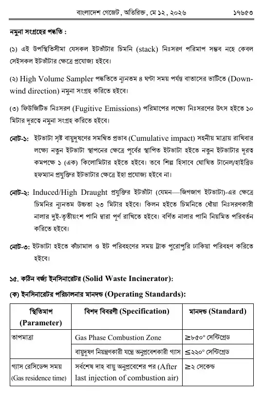 সংশোধনী — পৃষ্ঠা ১১